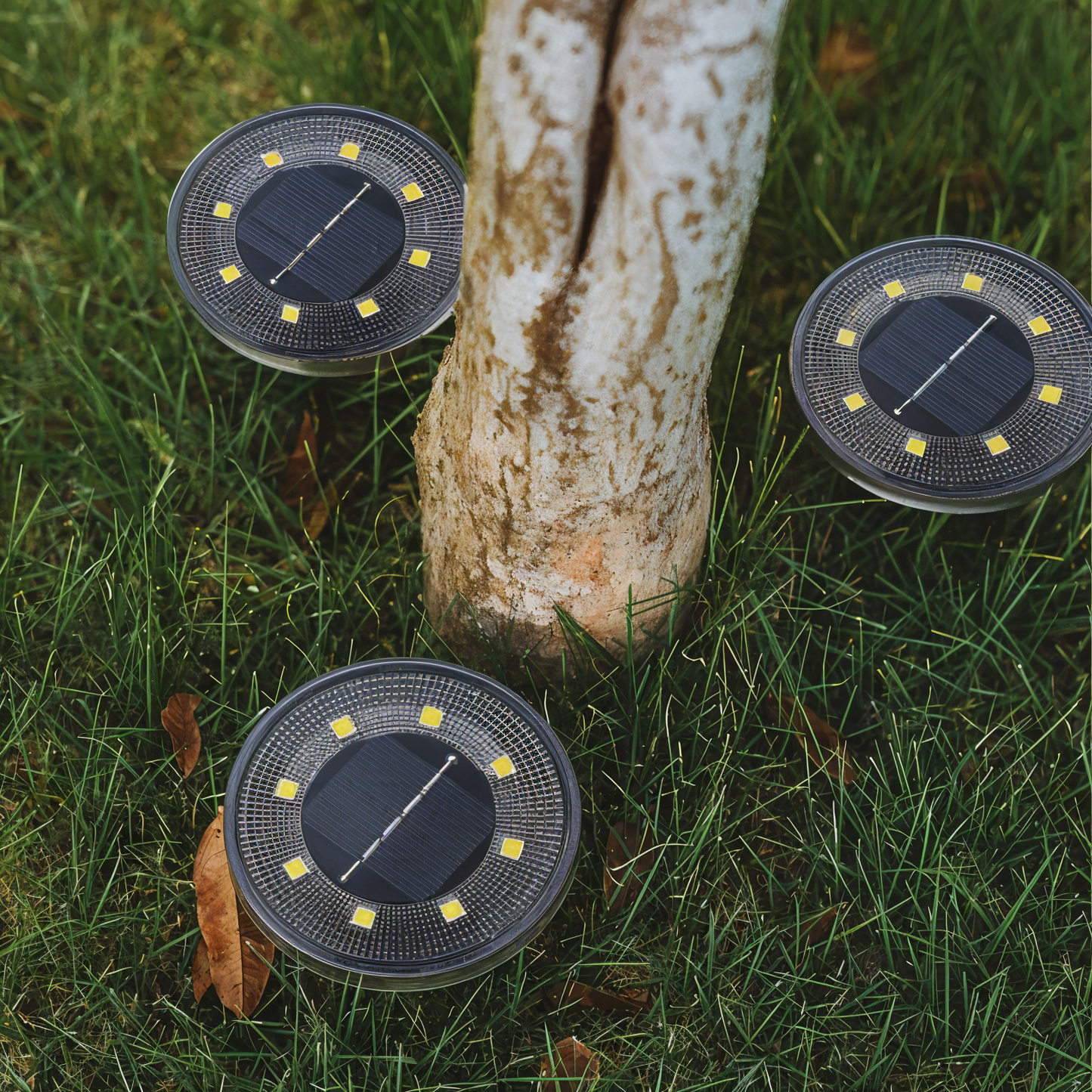 Frendorf | SunSparkle Solarleuchten - 2-Pack LED-Solar-Außenbeleuchtung