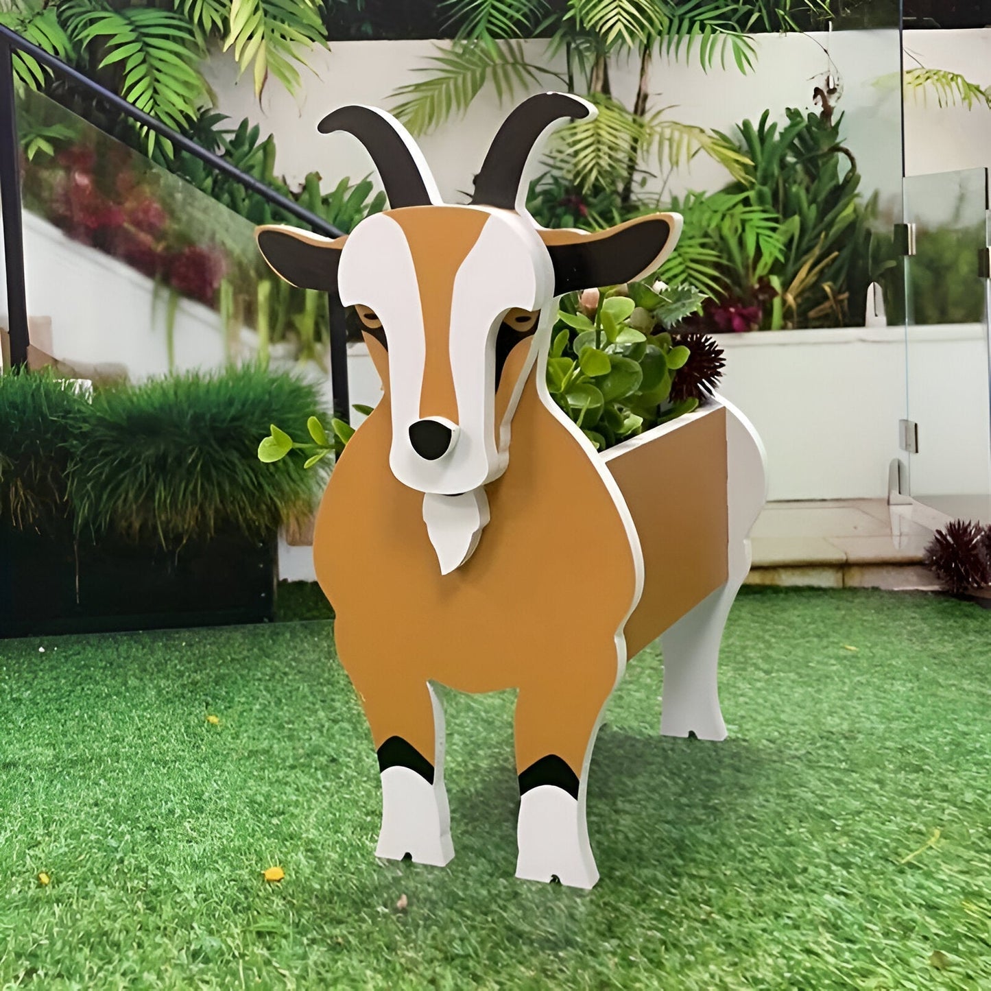 Whimsy Kuh Pflanzer – Tier-Themen Blumentopf für Kinder & Familien-Gartenspaß