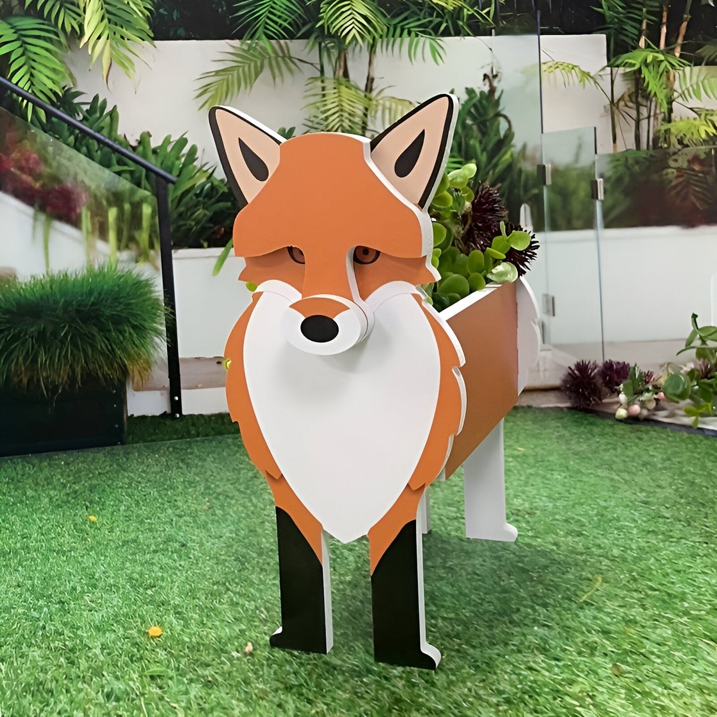 Whimsy Kuh Pflanzer – Tier-Themen Blumentopf für Kinder & Familien-Gartenspaß
