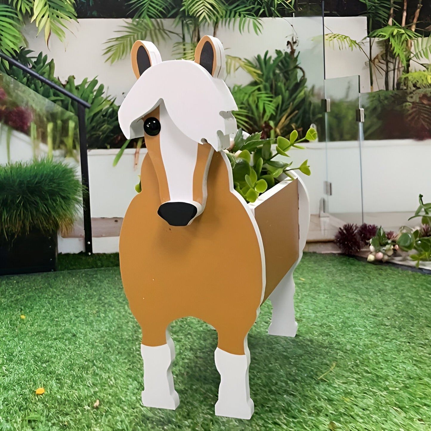 Whimsy Kuh Pflanzer – Tier-Themen Blumentopf für Kinder & Familien-Gartenspaß