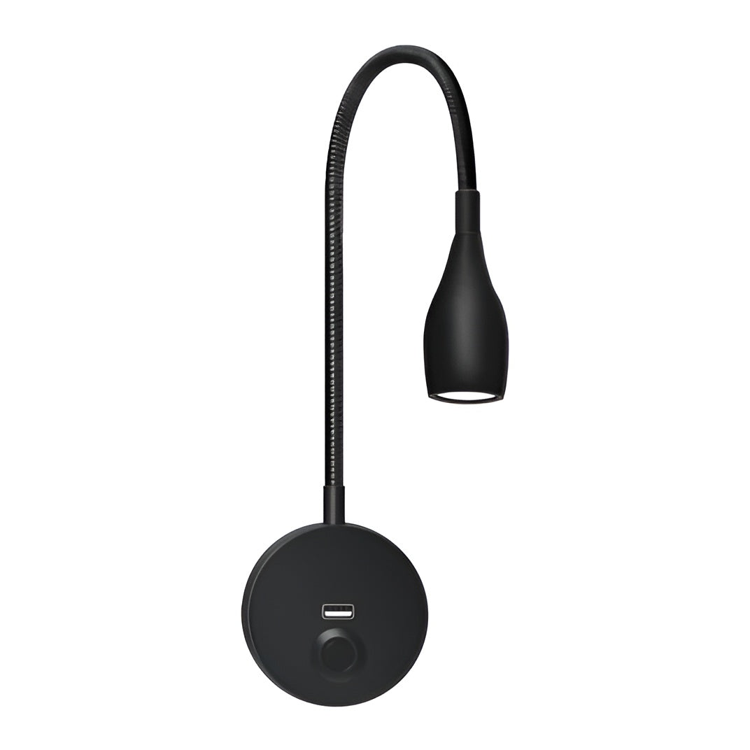 Frendorf | GlowShift-Wandlampe mit USB-Ladegerät - einstellbare Stimmungsbeleuchtung