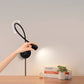 Wandleuchte - Stilvolle verstellbare LED-Wandleuchte für Literaturfreude
