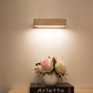 TwistLED Wandlampe - 360° drehbare rechteckige LED-Wandlampe aus Holz