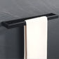 Uni-Schwarz Handtuchhalter - 20/40cm Edelstahl Handtuchhalter Wandmontage