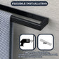 Uni-Schwarz Handtuchhalter - 20/40cm Edelstahl Handtuchhalter Wandmontage