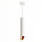 Frendorf | Uniqlux Tube Pendelleuchte - Moderne Schwarz/Weiß Aluminium LED Hängelampe