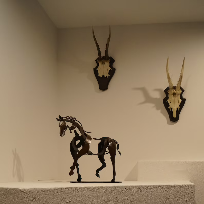 Bild - Adonisma - Pferd Design - Metall Ornament