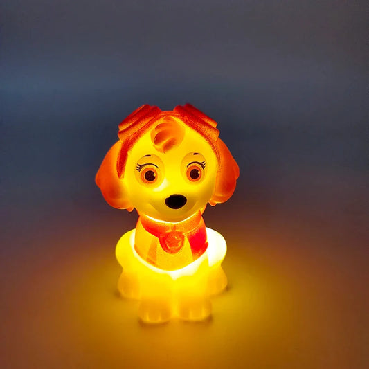 Paw Patrol Nachttischlampe - 3D Tischlampe für Kinder, kreatives Geburtstagsgeschenk