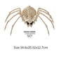 Hot Skeleton Tier 100% Plastik Tier Skelett Knochen Horror Halloween Weihnachten Requisite Tier Krähe Skelett Dekoration Neujahr