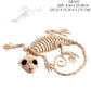 Hot Skeleton Tier 100% Plastik Tier Skelett Knochen Horror Halloween Weihnachten Requisite Tier Krähe Skelett Dekoration Neujahr