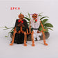 Hot Skeleton Tier 100% Plastik Tier Skelett Knochen Horror Halloween Weihnachten Requisite Tier Krähe Skelett Dekoration Neujahr