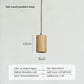 Skandinavische Holz Hängeleuchte – Minimalistisches Design für Wohnzimmer und Schlafzimmer | Natürlicher Holzlook