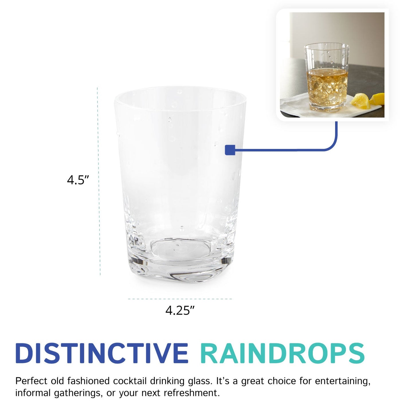 Frendorf | 13Oz Raindrops Low Ball