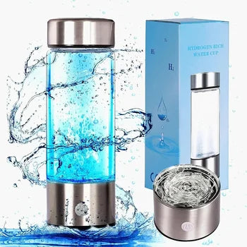 Wiederaufladbare alkalische Wasserflasche - Mit Wasser angereichertes Wasserstoff