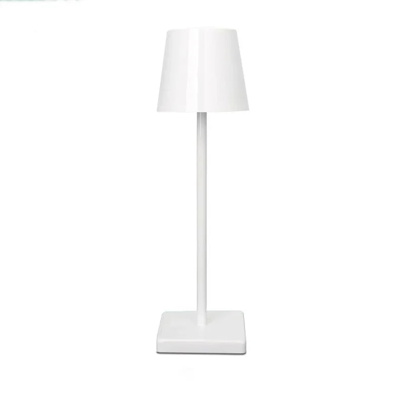 Frendorf | kabellose LED Tischleuchte- USB wiederaufladbar + 3 Stufen dimmbar