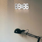 Digitale 3D LED Wanduhr – Modernes Design mit Dimmfunktion und optimaler Sichtbarkeit