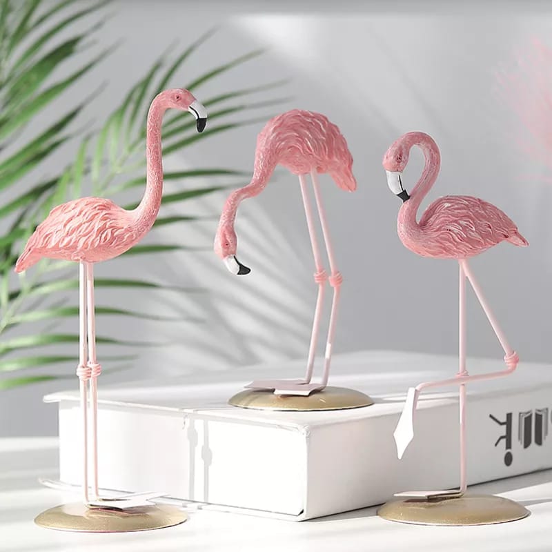Frendorf | 3-teiliges Flamingo Ornament Set