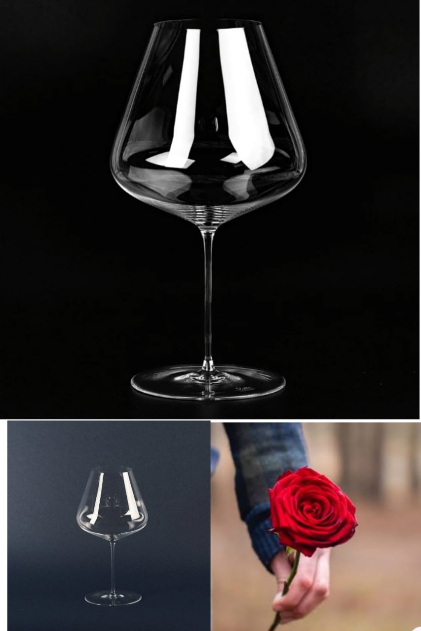 6St 800ml Glaskelch Weingläser