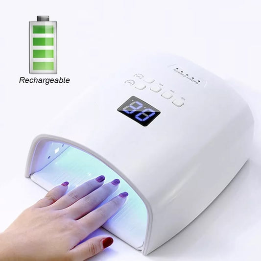 Wiederaufladbarer UV-Nageltrockner