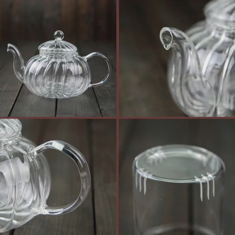 Borosilikatglas Teekanne