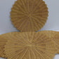 6-teiliges Set Dickere Rattan Tischset
