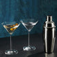 Frendorf | Stylische Silber Cocktail Mixlöffel Set von 2 - Wiederverwendbarer Edelstahl, Ideal zum Mischen von Getränken, Verfügbar in Gold, Silber, Roségold und Schwarz