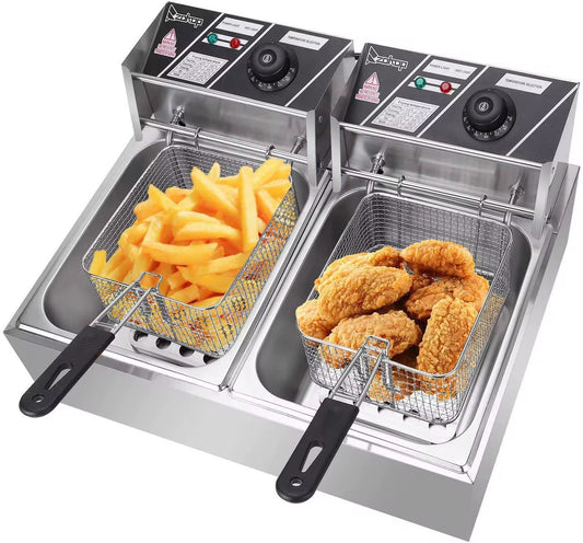 Frendorf | 12Litre Doppelter Frittiergerät
