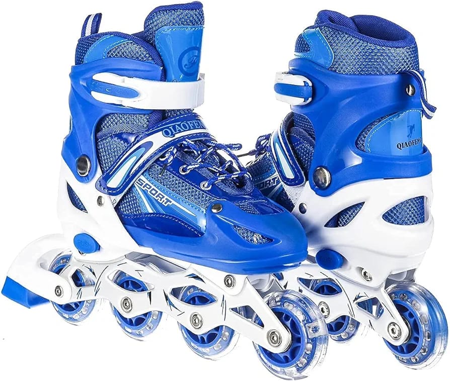 Skate Schuhe und Schutzausrüstung Set
