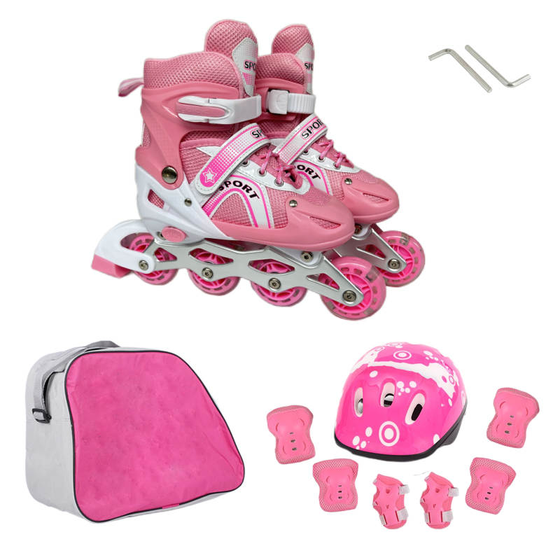 Skate Schuhe und Schutzausrüstung Set