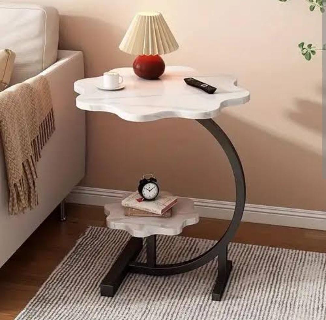 Frendorf | Blumenförmiger Marmor Tisch