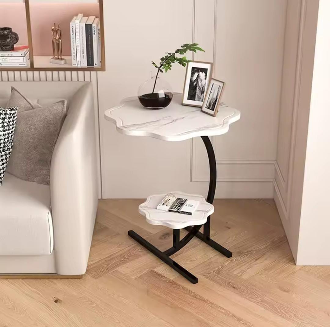 Frendorf | Blumenförmiger Marmor Tisch