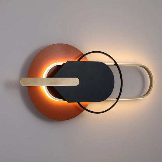 Frendorf | Schwarze LED Wandhalterung
