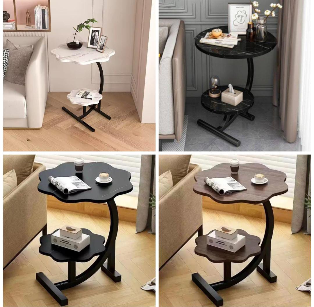 Frendorf | Blumenförmiger Marmor Tisch