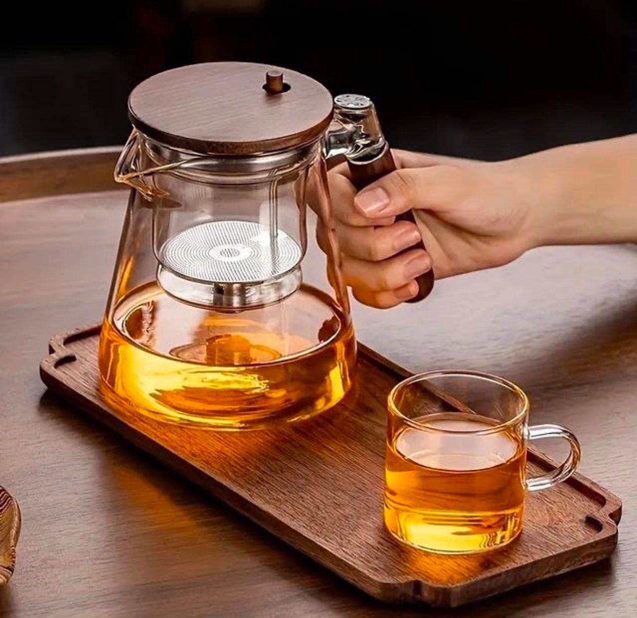 Frendorf | Glas Teekanne
