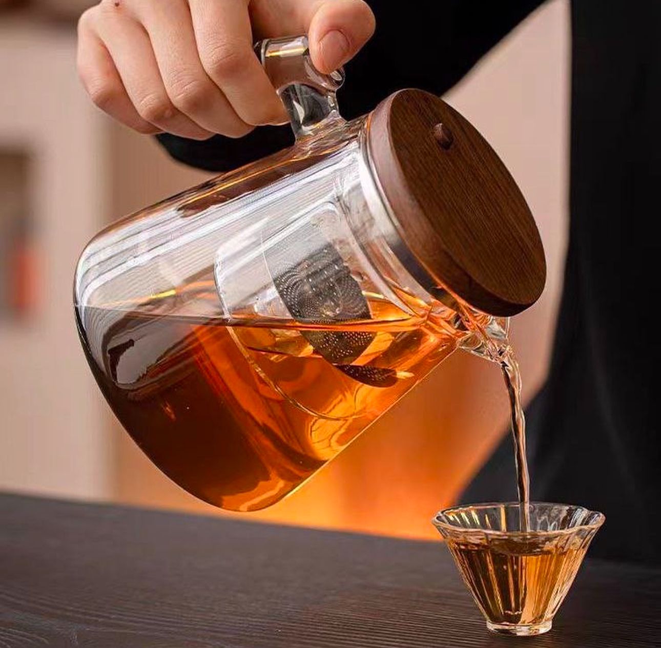 Frendorf | Glas Teekanne