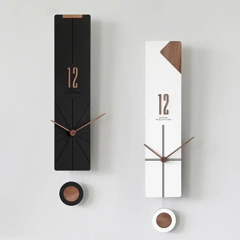 Frendorf | Einfache Kunst Wanduhr