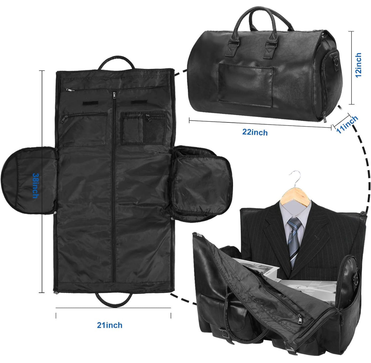 Frendorf | EasyPack | Umwandelbare Reisetasche
