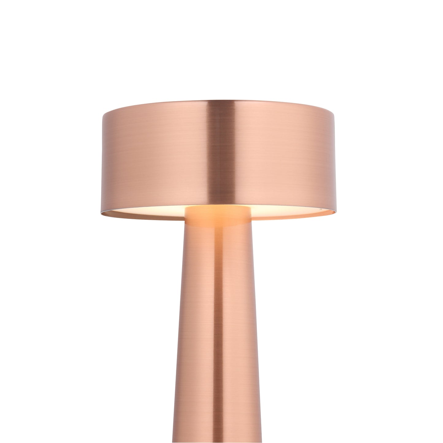 Frendorf | Lumaver | Elegante LED drahtlose Tischlampe - Kupferfinish