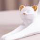 Frendorf | Felinova Tray-Tailed Katzenfigur | Einzigartige Deko-Skulptur | Modernes Design | Praktische Ablage