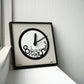 Falling Numbers Wanduhr