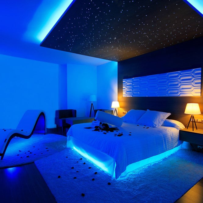 Wasserdichter Farb-LED-Streifen – Flexibles RGB-Licht mit Fernbedienung für drinnen und draußen – 5M/60 LEDs pro Meter