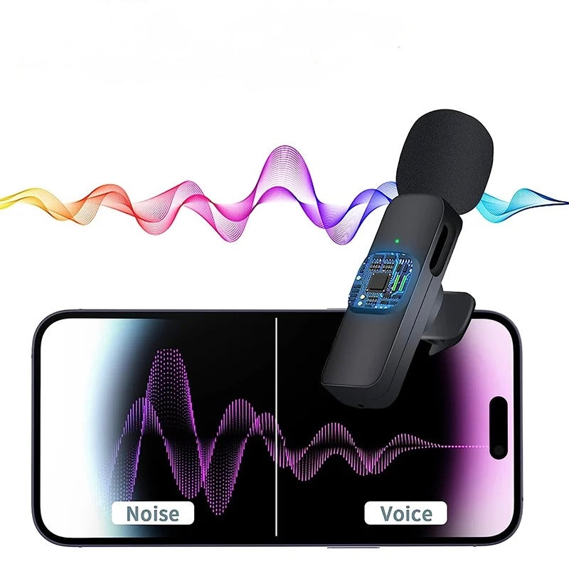 Frendorf | Kabelloses mini Ansteckmikro für IOS & Android