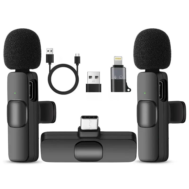 Frendorf | Kabelloses mini Ansteckmikro für IOS & Android