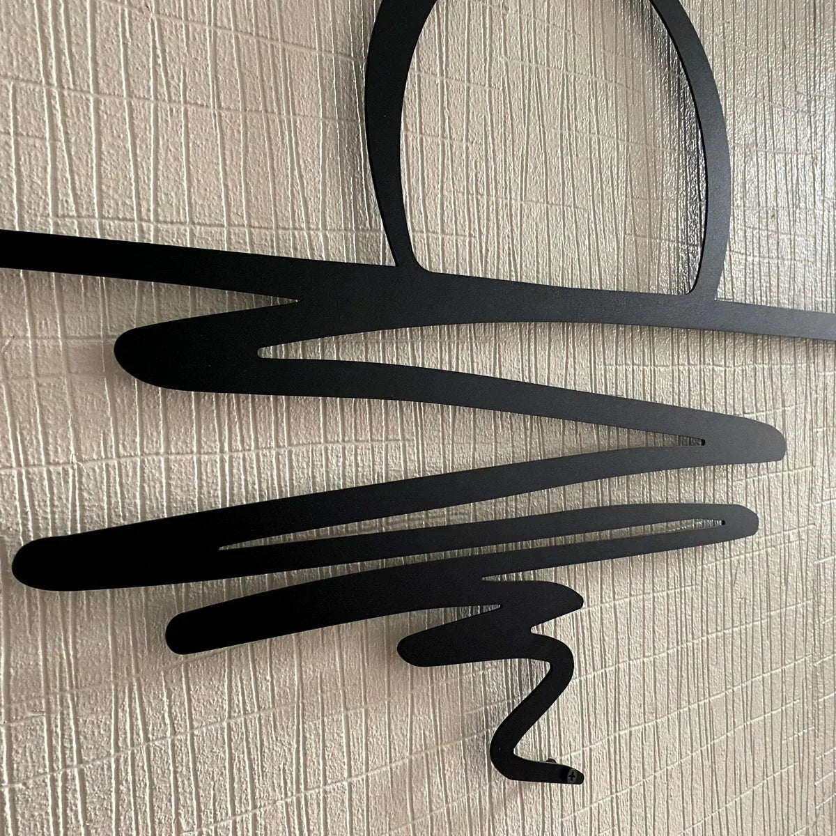 Frendorf | SereneSwirl - Moderne minimalistische Wandkunst für stilvolle Räume