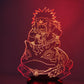3D Lampe Naruto Jiraiya