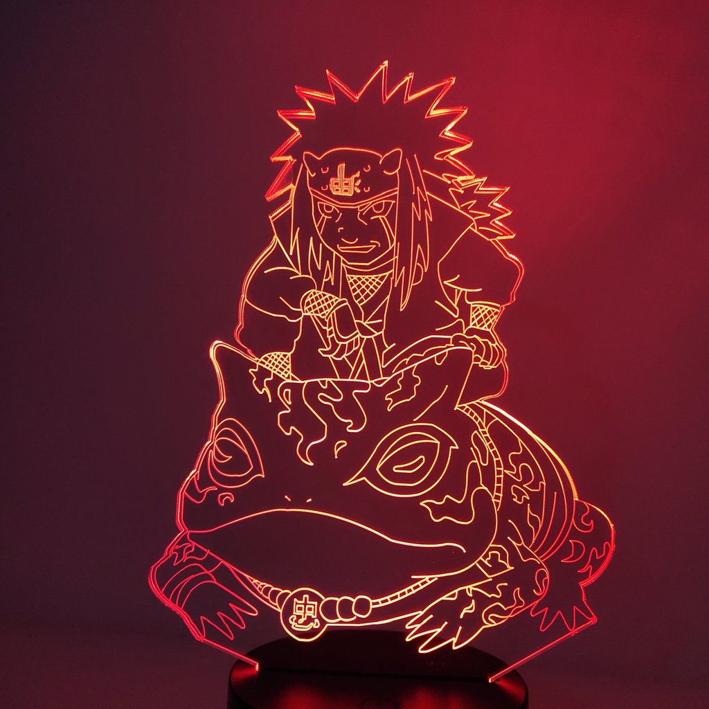 3D Lampe Naruto Jiraiya