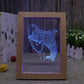 Dolphin RGB 3D Optical Illusion Lampe