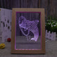 Dolphin RGB 3D Optical Illusion Lampe