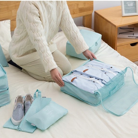 Frendorf | 10 Stück/Set Reisetaschen Organizer für Gepäckkoffer
