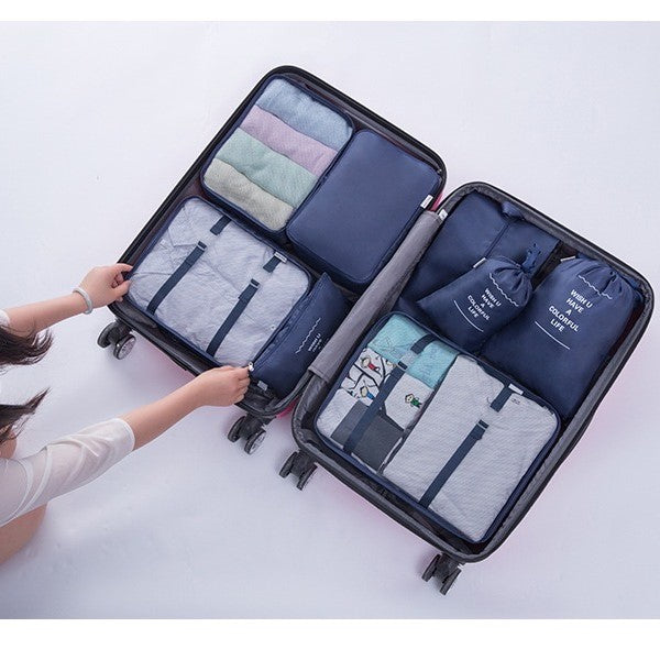 Frendorf | 10 Stück/Set Reisetaschen Organizer für Gepäckkoffer